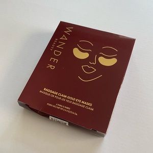 Wander Beauty Baggage Claim Gold Eye Masks